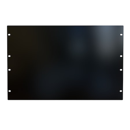 Hammond 7U FLAT STEEL RACK Panel PBPS19012BK